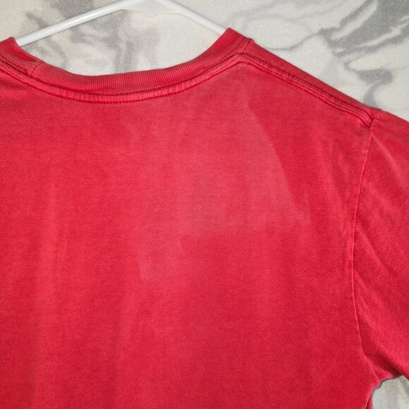 Y2K Hurley Kids T-Shirt Red Size L - Picture 10 of 12